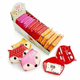 Fox sewing kit red