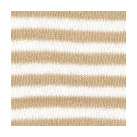 Cotton stretch tube 100x8cm, beige/white stripes