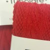 Cotton stretch tube knit look, 100x8cm, red