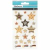 Stickers stars and tags 10x16cm