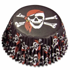 Paper baking cups maxi, pirates