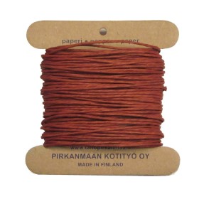 Pirkka-Paperi - Paper yarn Nm08, 15m, ginger brown