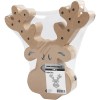 Cardboard Deer with lights, 27cm