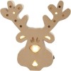 Cardboard Deer with lights, 27cm