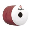 Paper wrap with wire, 2mm/25m, red