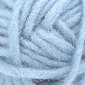 Machine felting wool, light blue