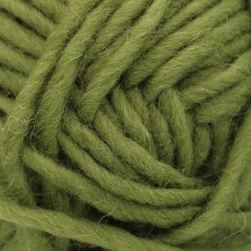 Machine felting wool, olive green