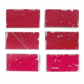 Crackle Mosaic - Tiles 20x10mm, winered