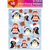 Glossy Stickers Pinguine 09