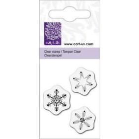 Clear stamp, snowflakes