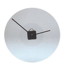 Glass clock Ø34cm