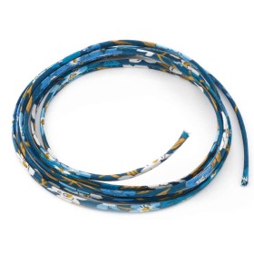 Liberty cord  Sea Blossoms bleuet, 1m