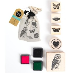 Stamps in a bag - Animals - 5 pcs