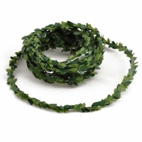 Mini garland of boxwood green, 3m