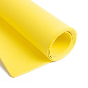 Craft rubber, 21x29.7cm, yellow, 1 pce
