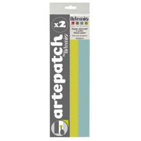 Artepatch paper, Pure green+blue, 2 sheets