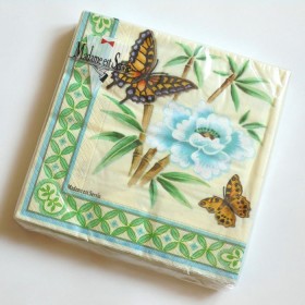 Napkin Coloured Butterfly, 1 pack / 20 pcs