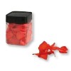 Paper Petals, red, 2.5cm