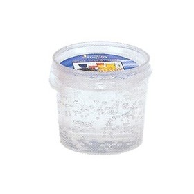 Candle-gel with wick, colourless, 700g