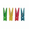 Mini coloured clothespins, 2.5cm