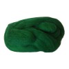 Felting wool, green