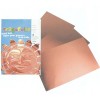 Metallic foils, copper, 3 pces