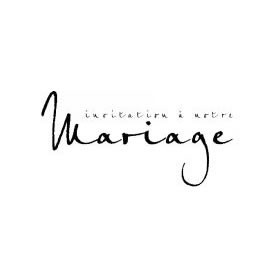 Rubber Stamp "Invitation Mariage"