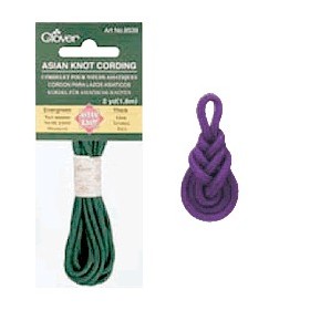 Asian Knot Cording, 1.8m/2.5mm, purple