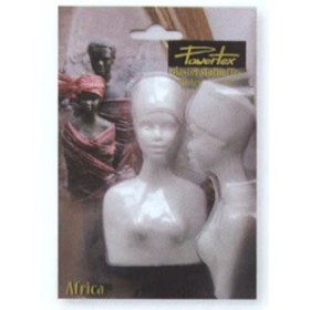 Plaster model African Lady 11cm