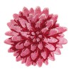 Tilda - Embroidered patch flower Pink 6cm