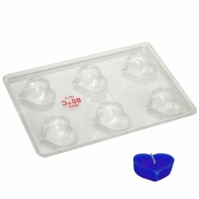 Floating candles mould, heart