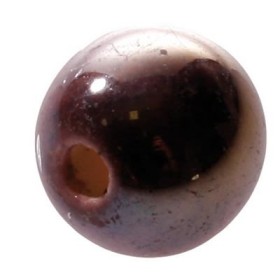 Ceramic bead Ø 16mm, lilac, 5 pcs