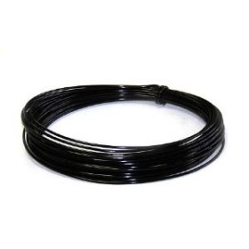 Alu wire, Ø 2mm/2m, black
