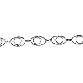 Chain 1m, silver colour