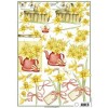 Patterned sheet Narcissus