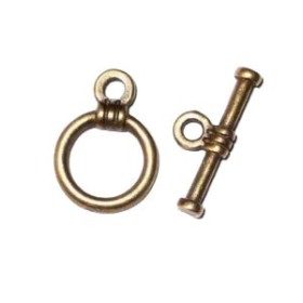 Stick clasp, color : bronze