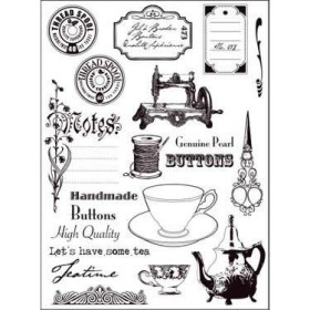 Clear stamps, Eline's Sewing