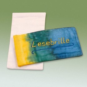 Spectable case, cotton, 17x8.5cm