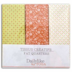 Toga Fat Quarters - Pistache caramel