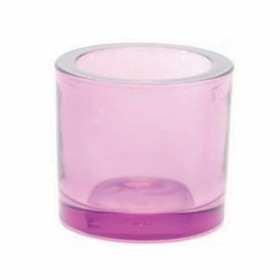 Candle jar, Ø65mm lilac
