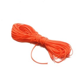 Polyester cord, 0,8mm/5m, orange-neon