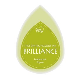 Brilliance stamp pad pearlescent thyme