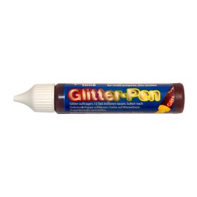 Glitter-Pen, red
