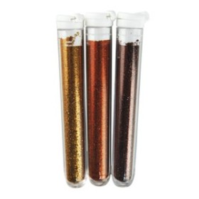 Fine Glitter - 3 colors : gold/brown