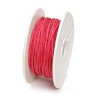 Paper wrap with wire, 1mm/10m, red
