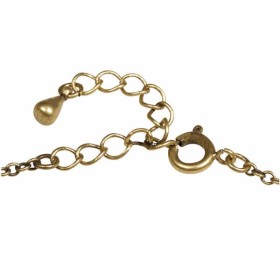 Chain with clasp, colour : old gold, 2mm/78cm