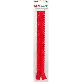 Prym Love - Zip fastener 20cm red
