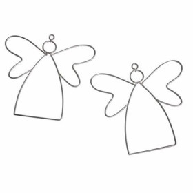 Wire Angel 13x12cm, 2 pcs