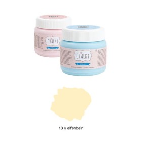 Chalky paint 150ml, ivory