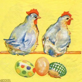 Napkin hens, 1 piece